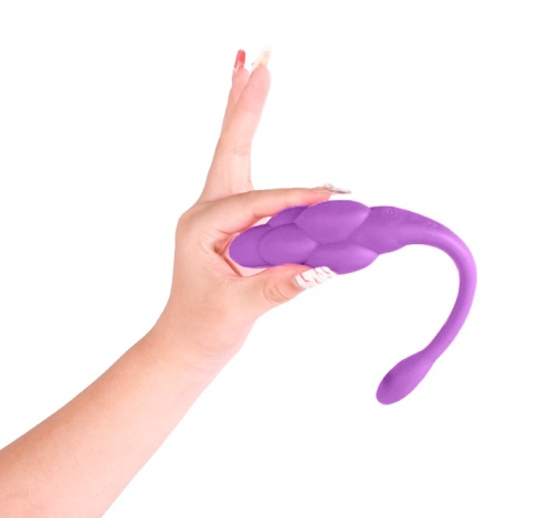 成人用品 - FAAK 兇猛巨龍後庭震動器 - 紫色