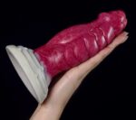 FAAK 粗陰莖頭假陽具 - 地獄火焰色 - 情趣好物