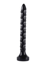 還在看 Square Peg Toys？試試這款 Hidden Desire 加大碼平滑肛門塞 35cm - 黑色 (結點假陽具 (Knot))