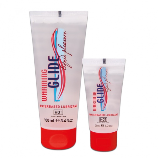 水潤順滑 - Hot Glide Liquid Pleasure 溫感水性潤滑劑 - 30ml