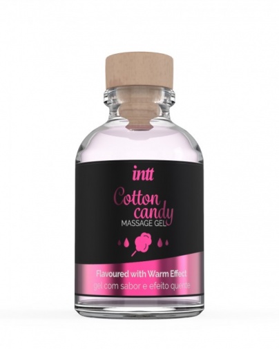 [溫感潤滑液] INTT 棉花糖味暖感按摩凝膠 - 30ml - JoyToy 香港 正品