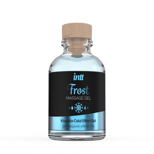 [水性冷感潤滑劑] INTT Frost 可食用冷感按摩凝膠 - 30ml - JoyToy 香港 正品