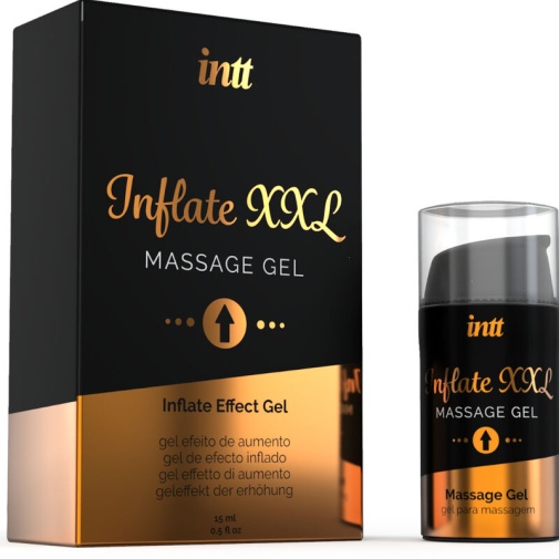 男士自信 - INTT XXL 陰莖增大按摩凝膠 - 15ml