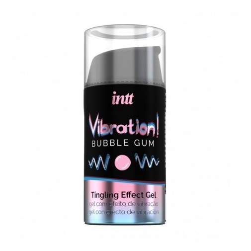 [高潮液] INTT Vibration! 泡泡糖味全性別刺激凝膠 - 15ml - JoyToy 香港 正品