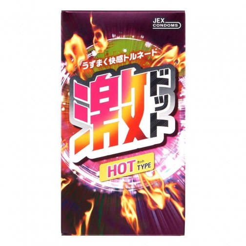 活色生香 (Corall) 以外的更好選擇？Jex 激凸點熱感型安全套 8片裝 熱感避孕套版