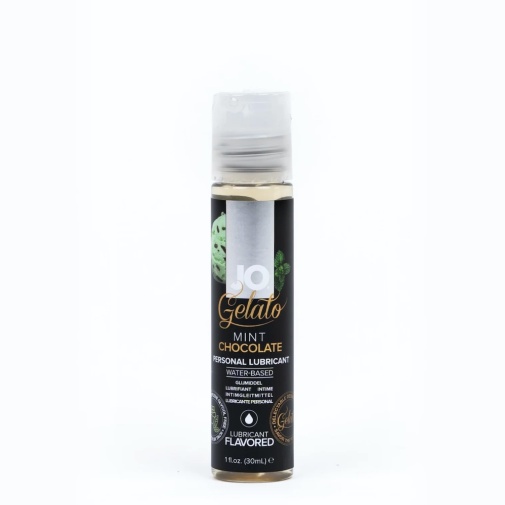[薄荷涼感口味潤滑劑] JO Gelato 薄荷巧克力味水性潤滑劑 - 30ml - JoyToy 香港 正品