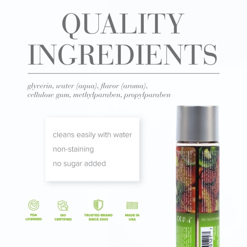 水潤順滑 - JO H2O 熱帶水果味水性潤滑劑 - 30ml