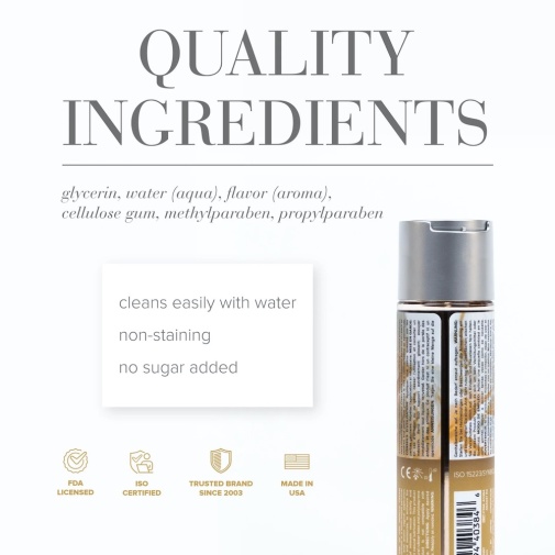水潤順滑 - JO H2O 香草味水性潤滑劑 - 30ml