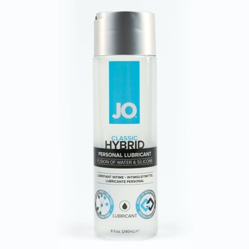 [混合基底潤滑劑] JO 基礎水矽混合潤滑劑 - 240ml - JoyToy 香港 正品