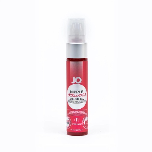 [女性興奮凝膠] JO 電感草莓味乳頭刺激凝膠 - 30ml - JoyToy 香港 正品