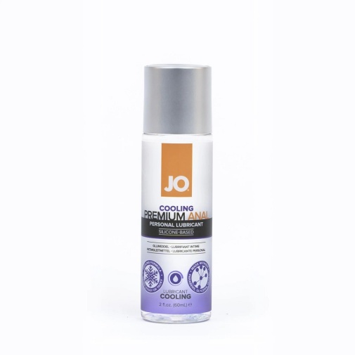 冰感潤滑油首選：JO 高級矽性冰感後庭潤滑劑 - 60ml (當日發貨)