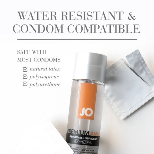 水潤順滑 - JO 高級矽性後庭潤滑劑 - 120ml