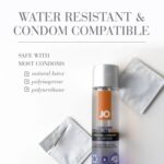 清爽不黏 - JO 高級矽性冰感後庭潤滑劑 - 60ml