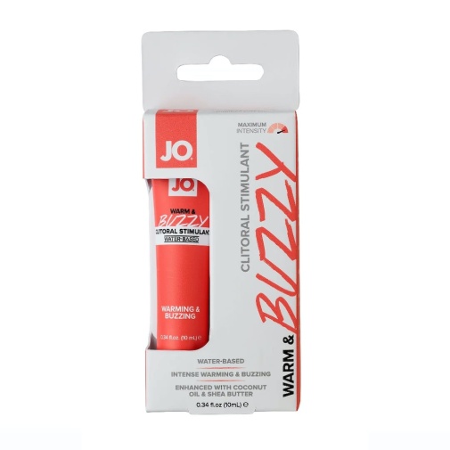 【溫感潤滑液】JO 暖感陰蒂刺激凝膠 - 10ml 官方授權