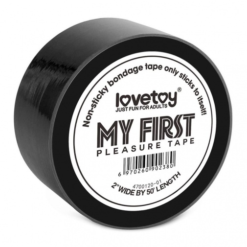 【物理性拘束具】Lovetoy 我的入門綁帶 15米 - 黑色 官方授權
