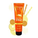 水潤順滑 - Orgie Lube Tube Vibe! 輕微震動刺激潤滑劑 鳳梨可樂達 - 100ml