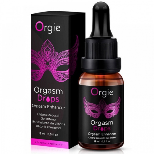 Pjur Myglide 以外的更好選擇？Orgie Orgasm Drops 女士敏感增強滴劑 溫感 - 15ml 熱感高潮凝膠版