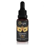 男士自信 - Orgie Orgasm Drops 可食用冰火麻刺高潮滴劑 - 15ml