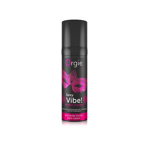 男士自信 - Orgie 冰火高潮增強液 - 15ml