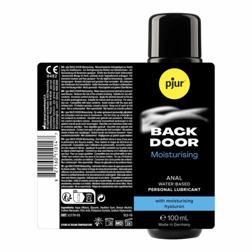 水潤順滑 - Pjur Back Door Comfort 後庭專用玻尿酸水性潤滑劑 - 30ml