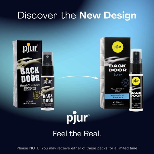水潤順滑 - Pjur Back Door 後庭舒緩&放鬆噴霧 - 20ml