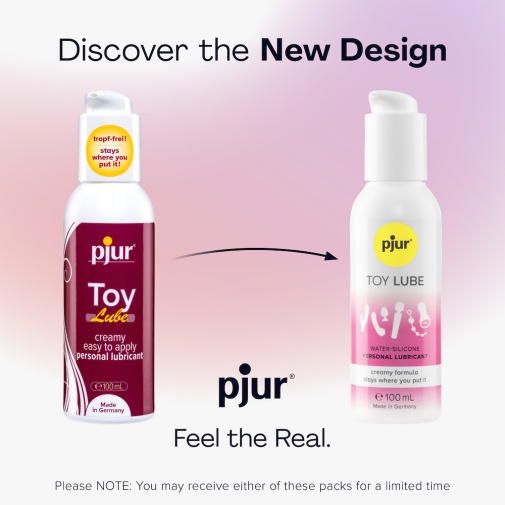 水潤順滑 - Pjur 水矽混合乳液狀玩具潤滑劑 - 100ml