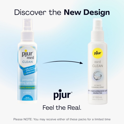 [男用強效持久噴劑] Pjur 私密皮膚清潔噴霧 - 100ml - JoyToy 香港 正品