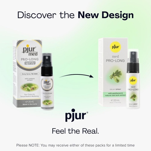 水潤順滑 - Pjur 天然植物提取持久噴霧 - 20ml