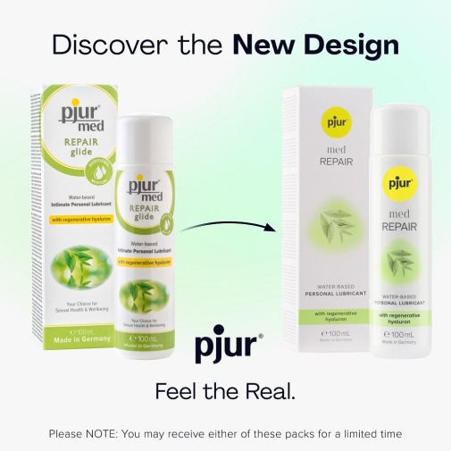 水潤順滑 - Pjur 水性修復潤滑液 - 100ml