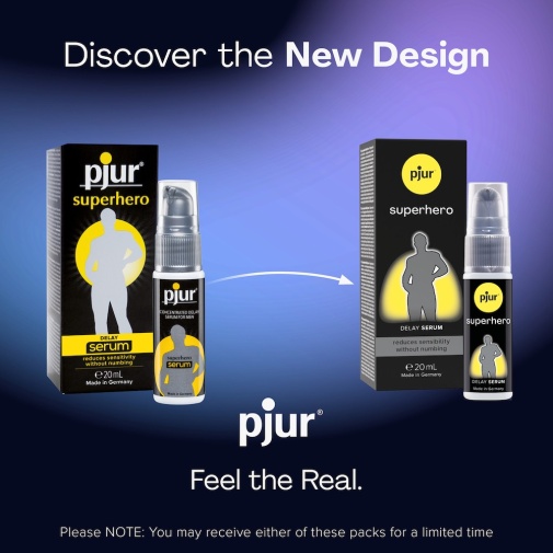 水潤順滑 - Pjur 超級英雄活力提升凝膠 - 20ml