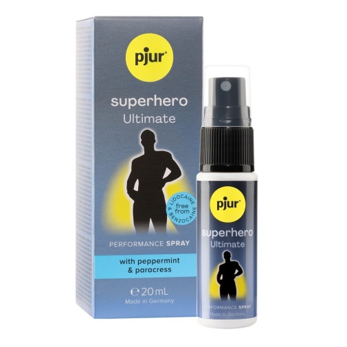 Pjur 延時液 以外的更好選擇？Pjur Superhero Ultimate 超級英雄特強延時噴霧 - 20ml 延時噴霧版