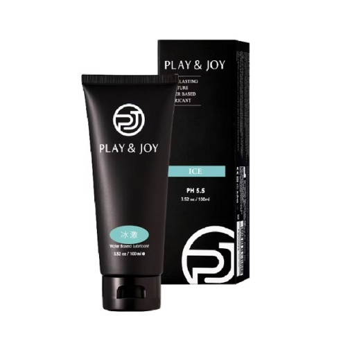 水性冷感潤滑劑首選：Play & Joy 冰感水性潤滑劑 - 100ml (當日發貨)