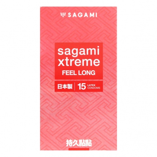 持久型安全套首選：Sagami 相模究極 持久點點 15片裝 (當日發貨)