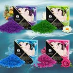 Shunga 水晶沐浴鹽蓮花 - 75g - 絲滑觸感