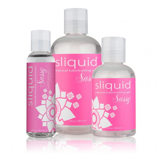 水潤順滑 - Sliquid Naturals Sassy 天然水性後庭用潤滑劑 - 125ml
