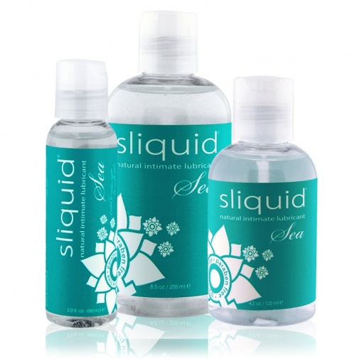 水潤順滑 - Sliquid Naturals Sea 天然水性潤滑劑 - 125ml