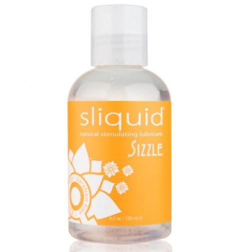 水性冷感潤滑劑首選：Sliquid Naturals Sizzle 天然水性潤滑劑 - 125ml (當日發貨)