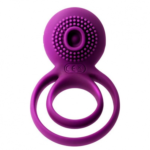 [矽膠延時環] SVAKOM Tammy 震動環 - 紫色 - JoyToy 香港 正品