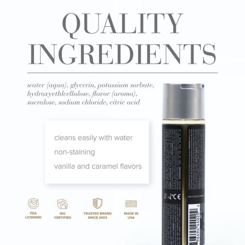 水潤順滑 - JO Gelato 焦糖燉蛋味水性潤滑劑 - 30ml