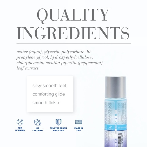 水潤順滑 - JO H2O 冰感水性潤滑劑 - 120ml