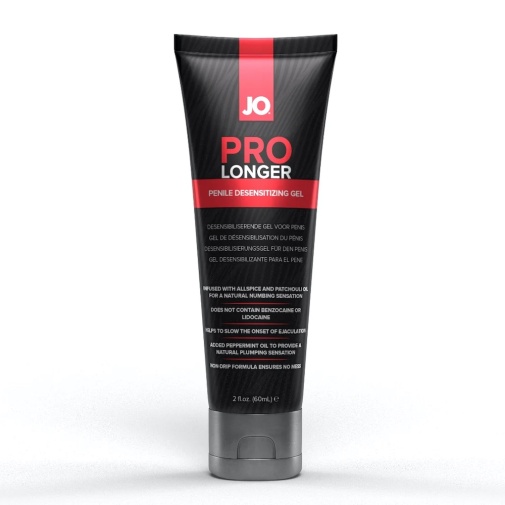 男用延時藥膏首選：JO Prolonger 延時凝膠 - 60ml (當日發貨)