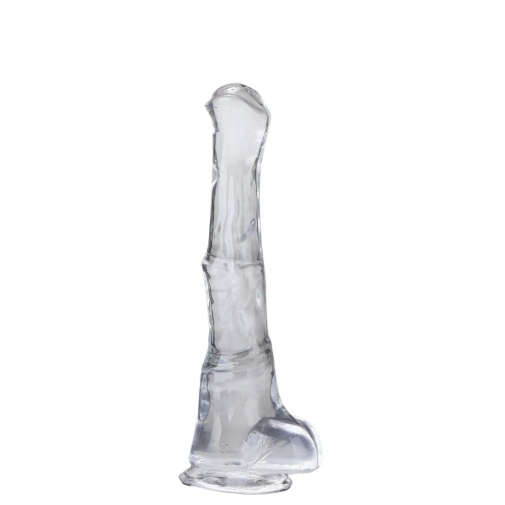[龍形假陽具] T-Best 隱形火箭筒形假陽具 大碼 - 透明 - JoyToy 香港 正品