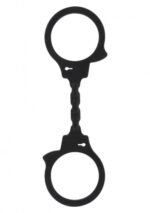 [情趣手銬] ToyJoy 彈性膠手銬 - 黑色 - JoyToy 香港 正品