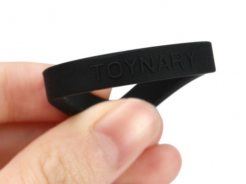 成人用品 - Toynary CR02 陰莖環 - 黑色