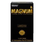 【加大碼避孕套】Trojan Magnum Large 62/55mm 大碼安全套 12件裝 官方授權