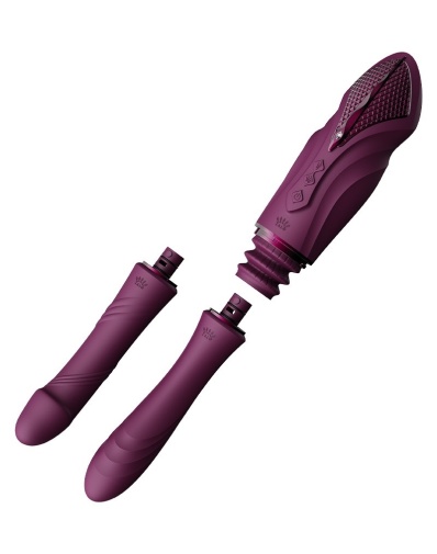 [APP控制做愛機] Zalo Sesh 性愛機器 可APP遙距控制 - 紫紅色 - JoyToy 香港 正品